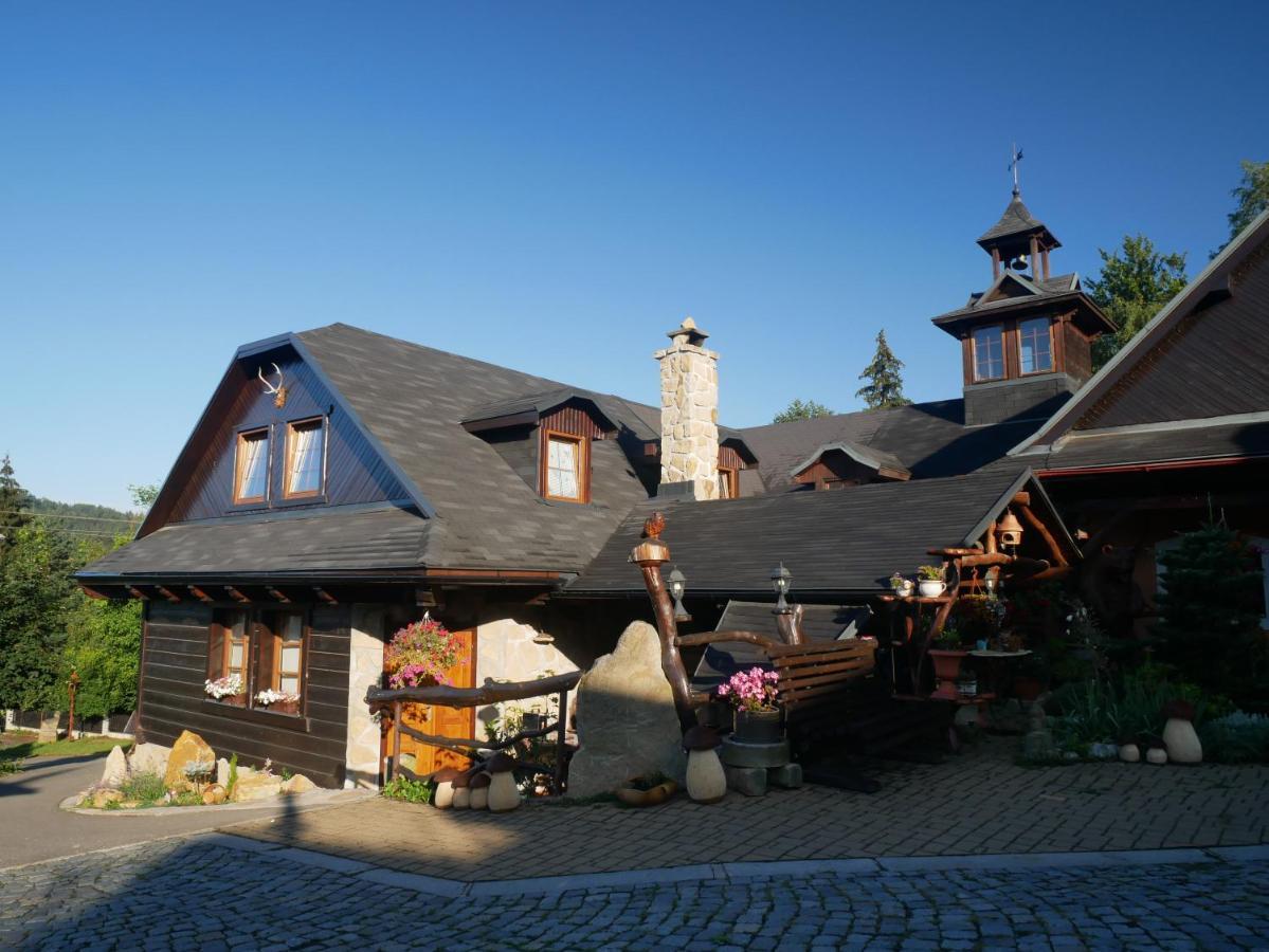 Penzion Obora Prostrední Becva Exterior foto