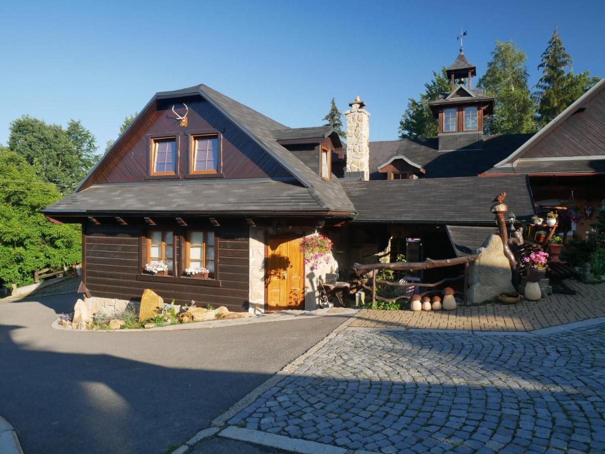 Penzion Obora Prostrední Becva Exterior foto